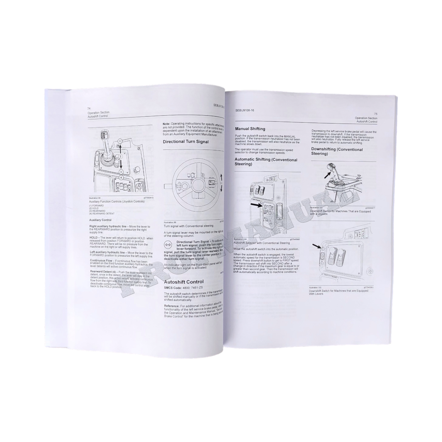 Caterpillar 950 GC Wheel Loader Operators Maintenance Manual TN31-Up M5K1-Up