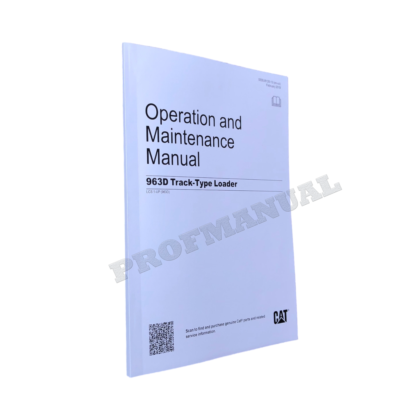 Caterpillar 963D Track Type Loader Operators Maintenance Manual