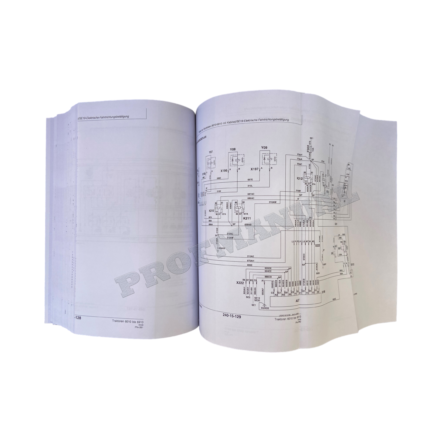 JOHN DEERE SE6010 SE6110 SE6210 SE6310 SE6410 TRAKTOR DIAGNOSE REPARATURHANDBUCH