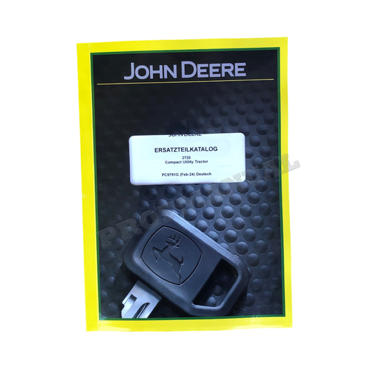 JOHN DEERE TRAKTOR 2720 ERSATZTEILKATALOG ERSATZEILLISTE #2