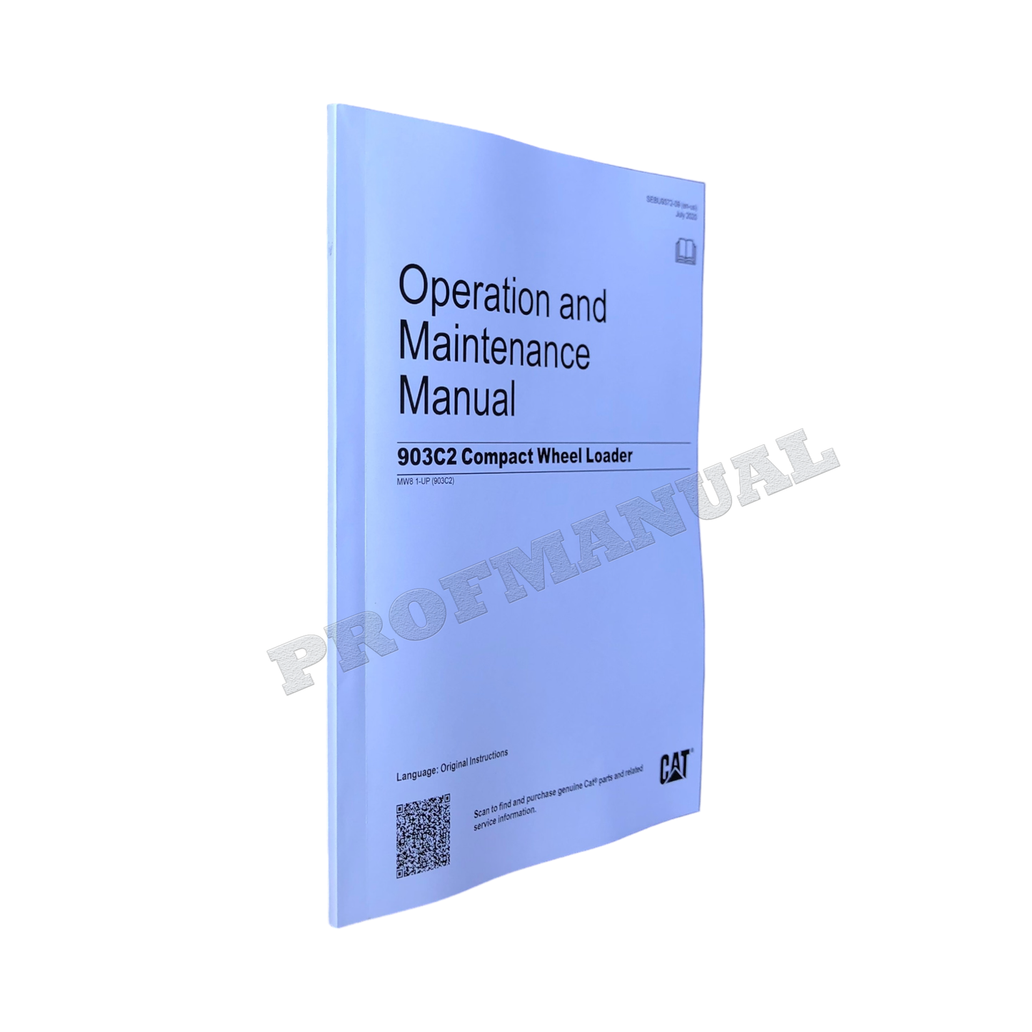 Caterpillar 903C2 Compact Wheel loader Operators Maintenance Manual