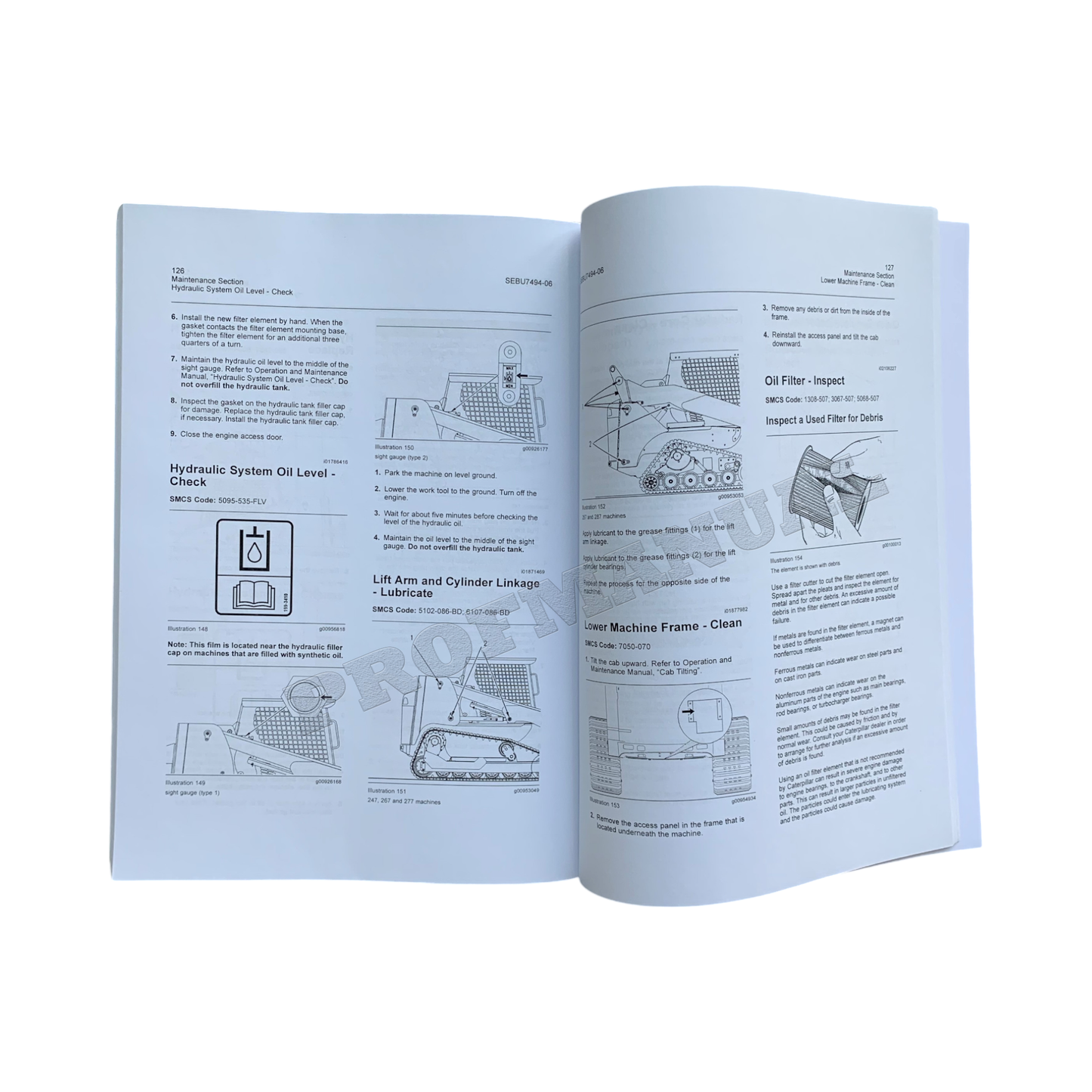 Caterpillar 247 257 267 277 287 MultiTerrain Loader OPERATORS MAINTENANCE MANUAL