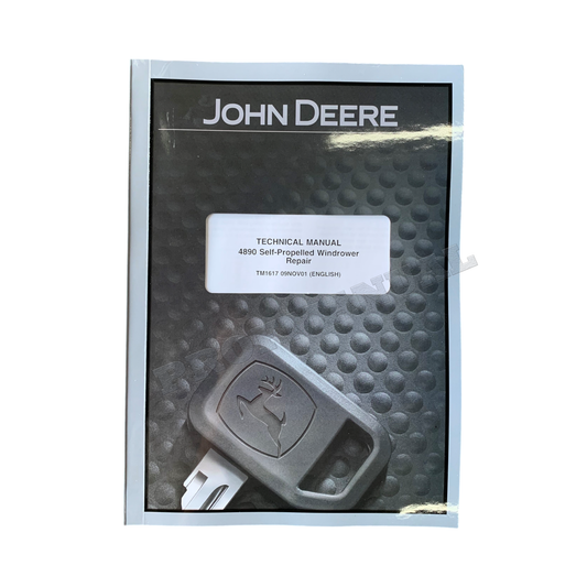 JOHN DEERE 4890 WINDROWER REPAIR SERVICE MANUAL