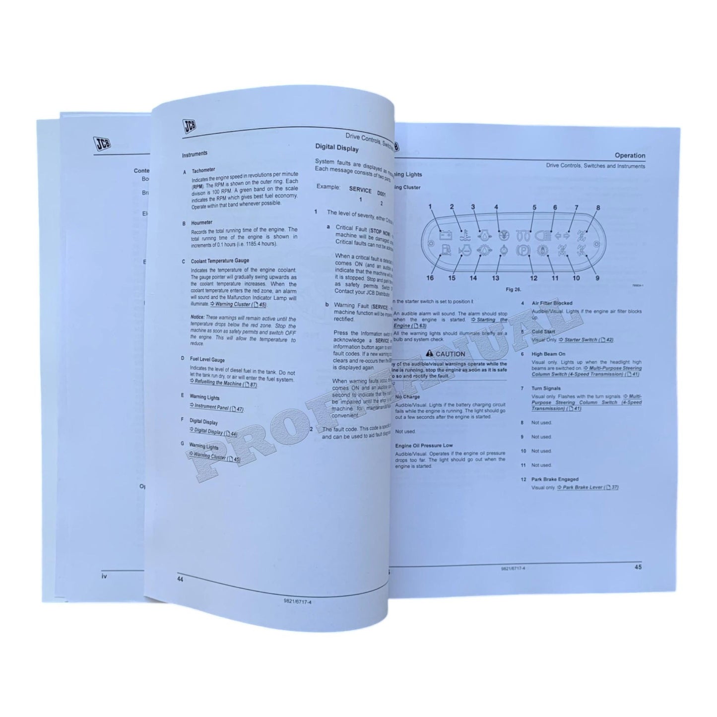 JCB 506-36 507-42 509-42 510-56 512-56 514-56  TIER 4 Telescopic Handler Operators Manual