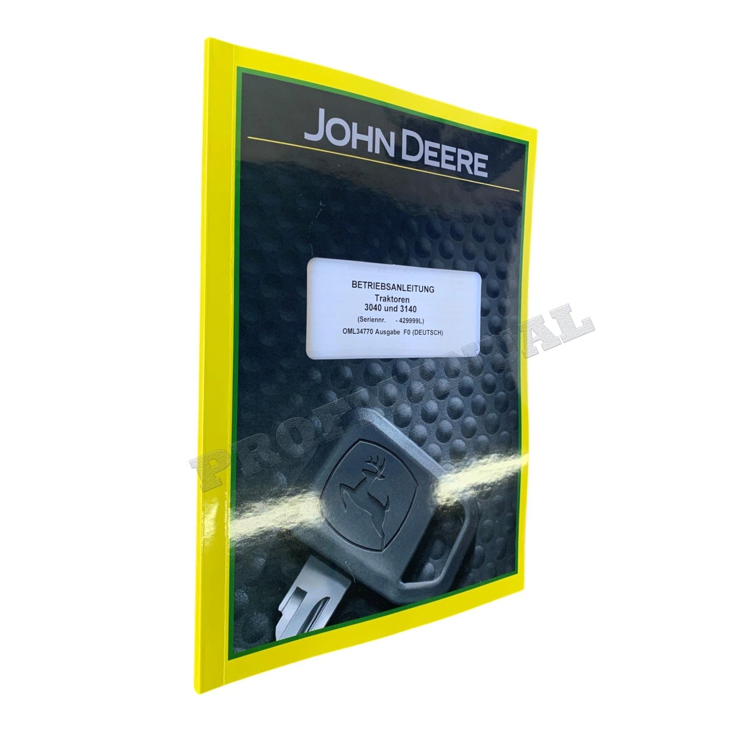 JOHN DEERE 3040 3140 TRAKTOR BETRIEBSANLEITUNG #1