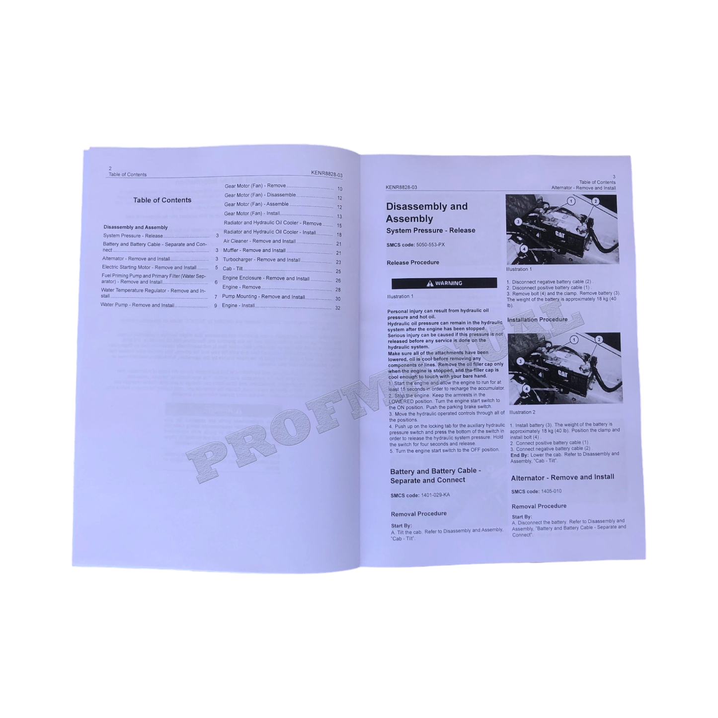 Caterpillar 279C 289C 289C2 Loader Engine Suppl Service Manual Disassem Assem