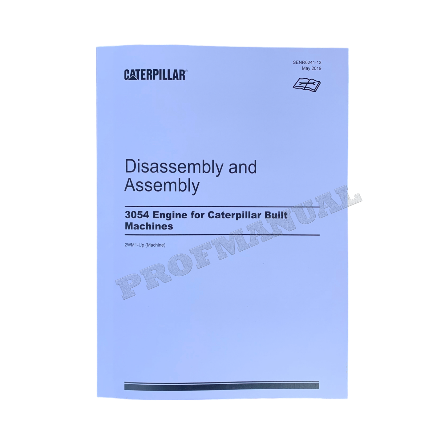 Caterpillar 3054 Engine Built Machine Service Manual Disassem Assem