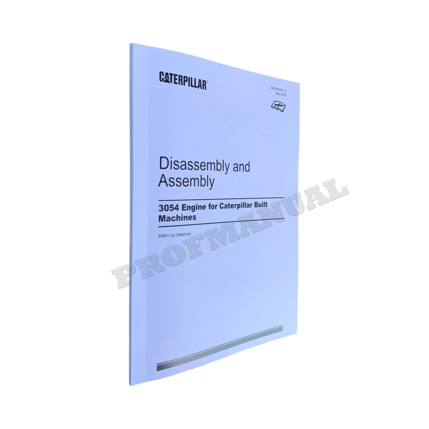 Caterpillar 3054 Engine Built Machine Service Manual Disassem Assem