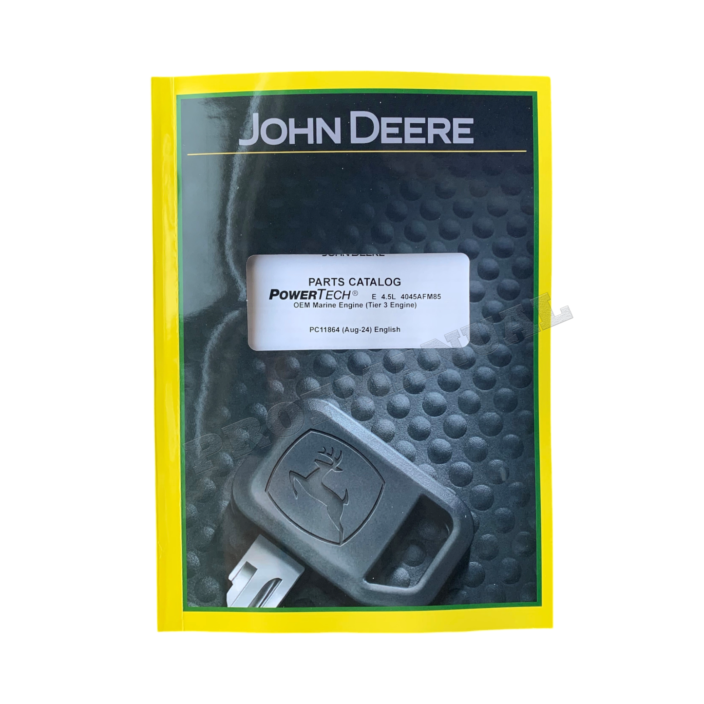 Manuel du catalogue des pièces détachées du moteur marin John Deere PowerTech 4.5L 4045AFM85