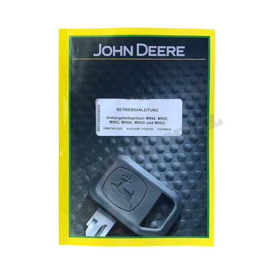 John Deere Anhängefeldspritze M944 M952 M962 MFC betriebsanleitung