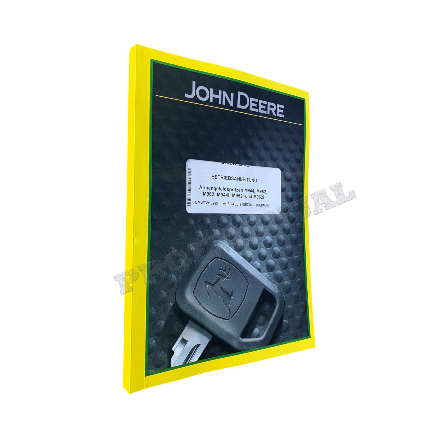 John Deere Anhängefeldspritze M944 M952 M962 MFC betriebsanleitung