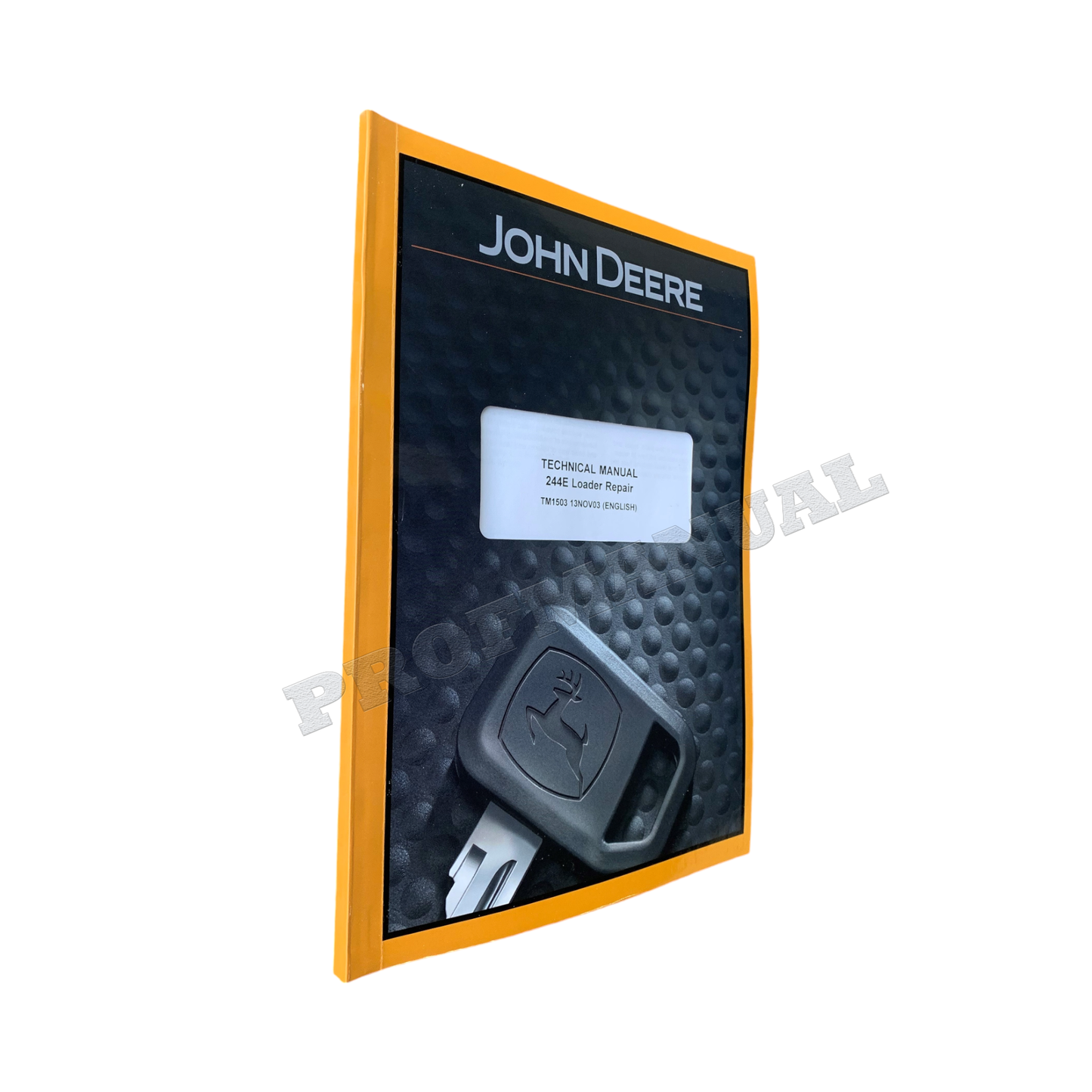 JOHN DEERE 244E LOADER REPAIR SERVICE TECHNICAL MANUAL TM1503