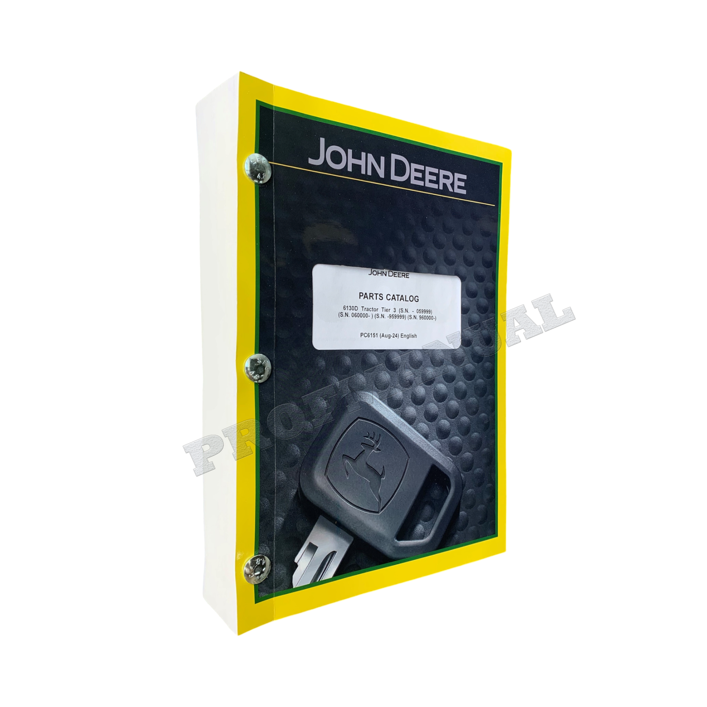 JOHN DEERE 6130D TRAKTOR-ERSATZTEILKATALOG-HANDBUCH + !BONUS!