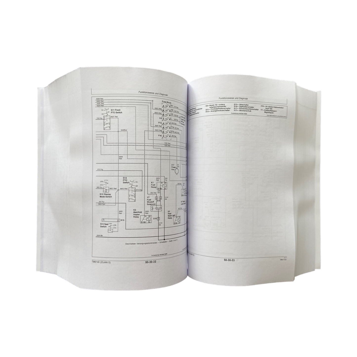 JOHN DEERE 3320 3520 3720 TRAKTOR  REPARATURHANDBUCH WERKSTATTHANDBUCH