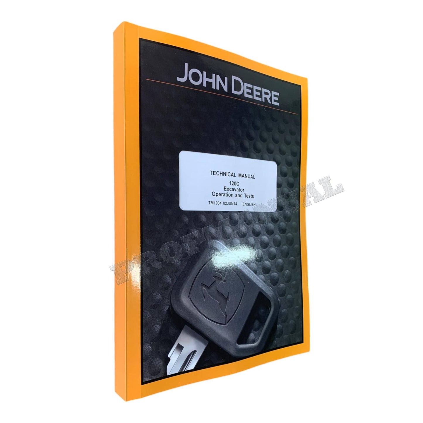 JOHN DEERE 120C EXCAVATOR OPERATION TEST SERVICE TECHNICAL MANUAL TM1934