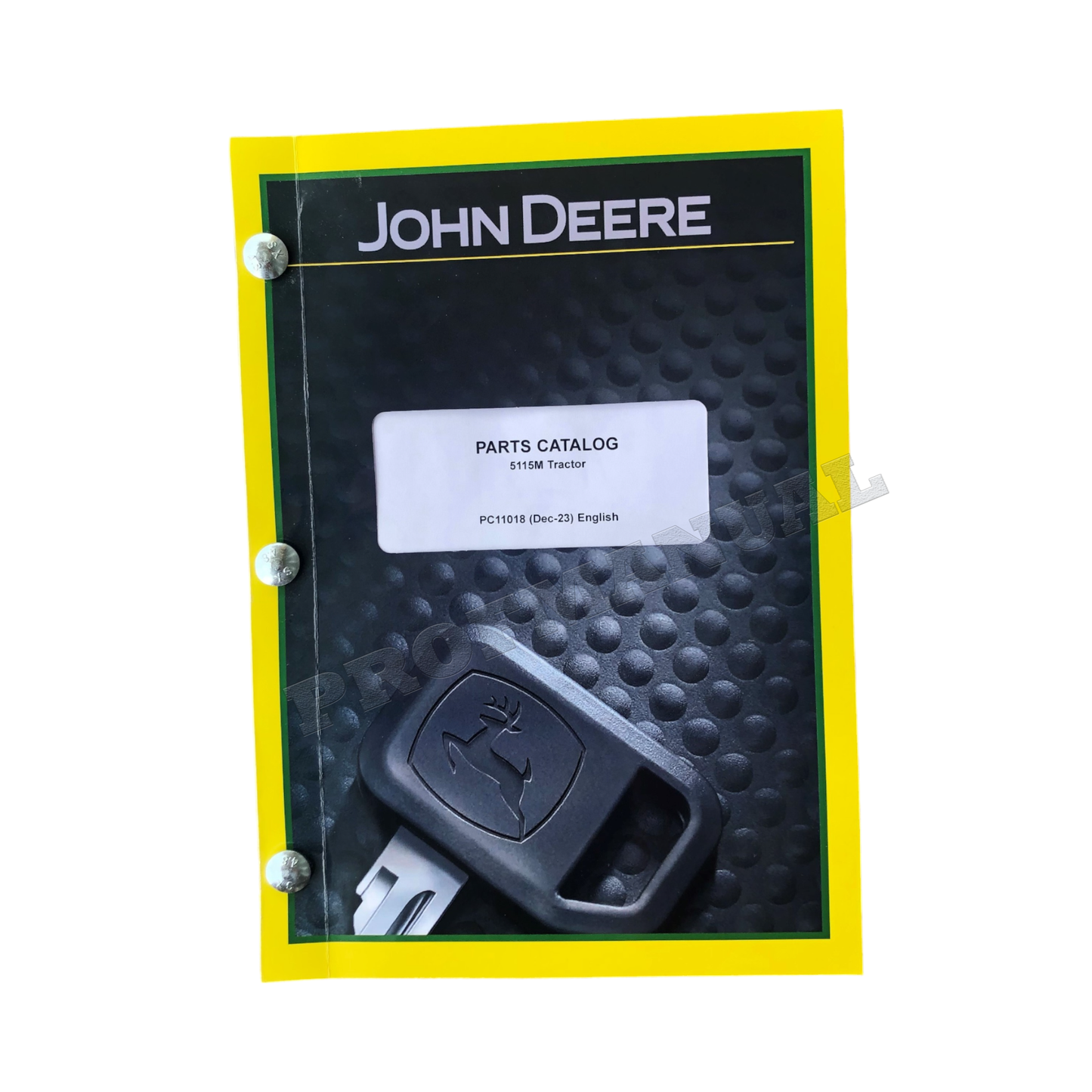 JOHN DEERE 5115M TRAKTOR-ERSATZTEILKATALOG-HANDBUCH + !BONUS! 