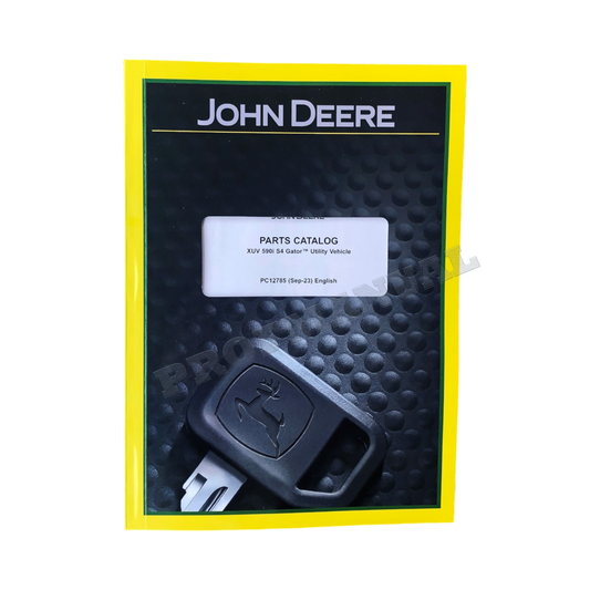 JOHN DEERE XUV 590I S4 GATOR UTILITY VEHICLE PARTS CATALOG MANUAL