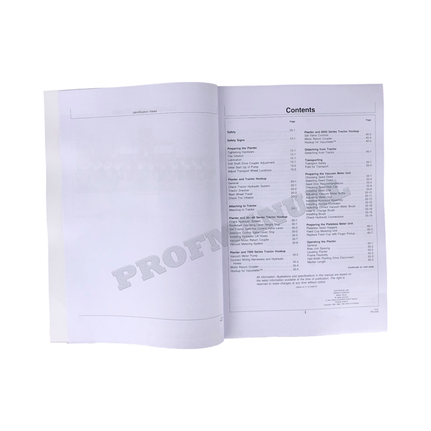 JOHN DEERE 1760  8-RN 8-RW 12-RN Wing-Fold PLANTER OPERATORS MANUAL #4