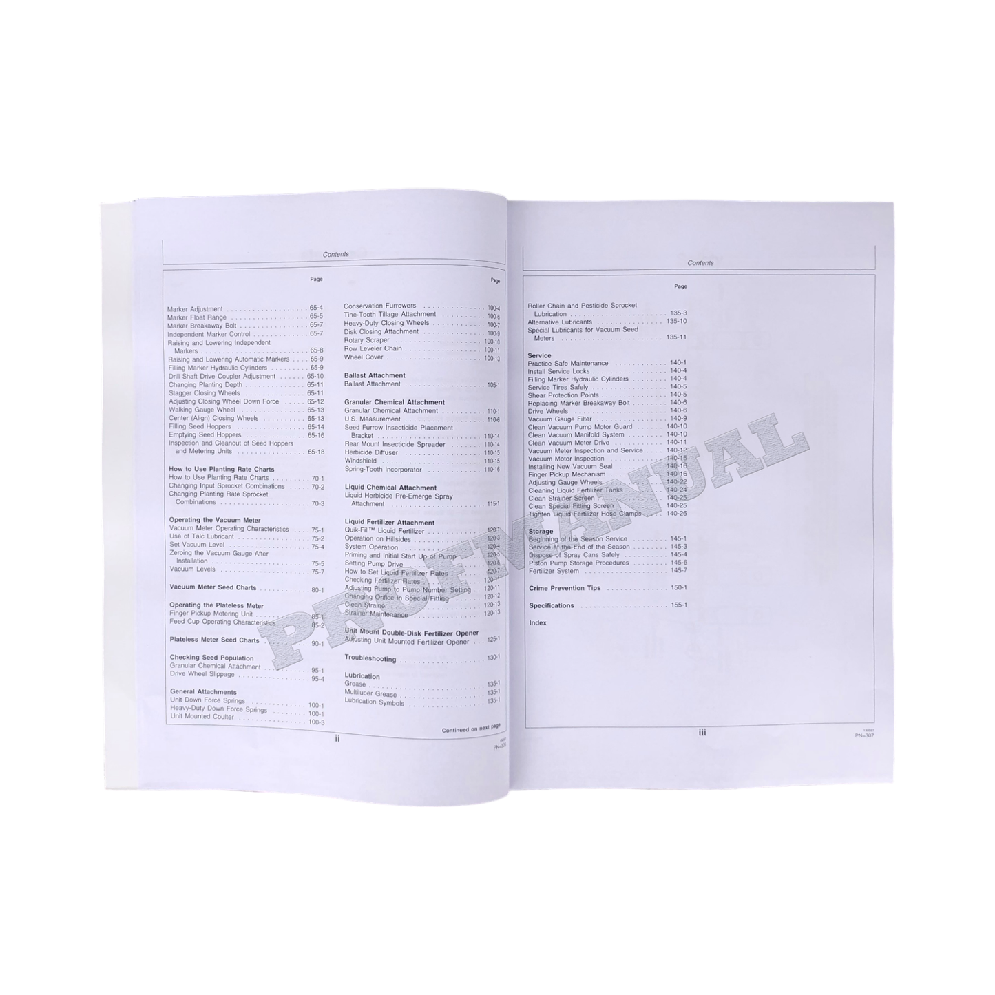 JOHN DEERE 1760  8-RN 8-RW 12-RN Wing-Fold PLANTER OPERATORS MANUAL #4