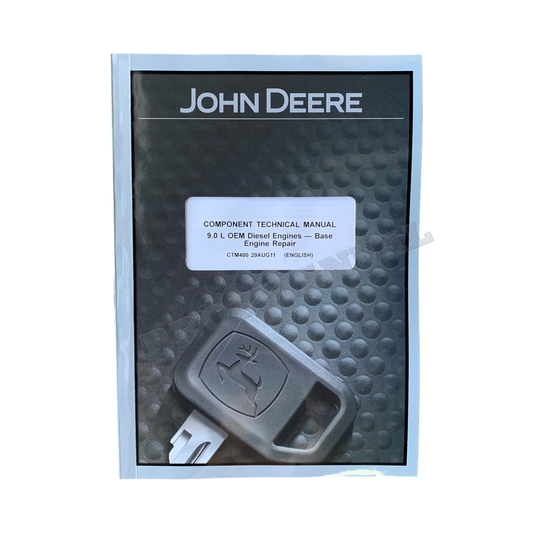 John Deere 6090 6068 9.0 L OEM Engine Repair Service manual