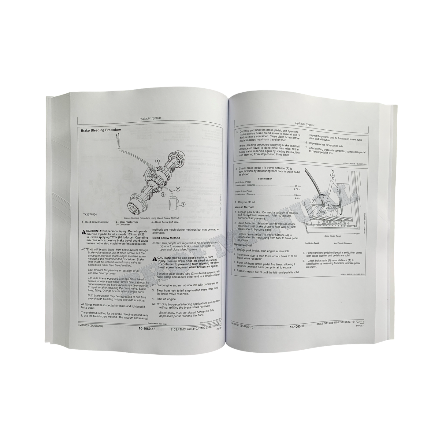 JONH DEERE 310SJ TMC 410J TMC BACKHOE LOADER REPAIR SERVICE MANUAL  + !BONUS!