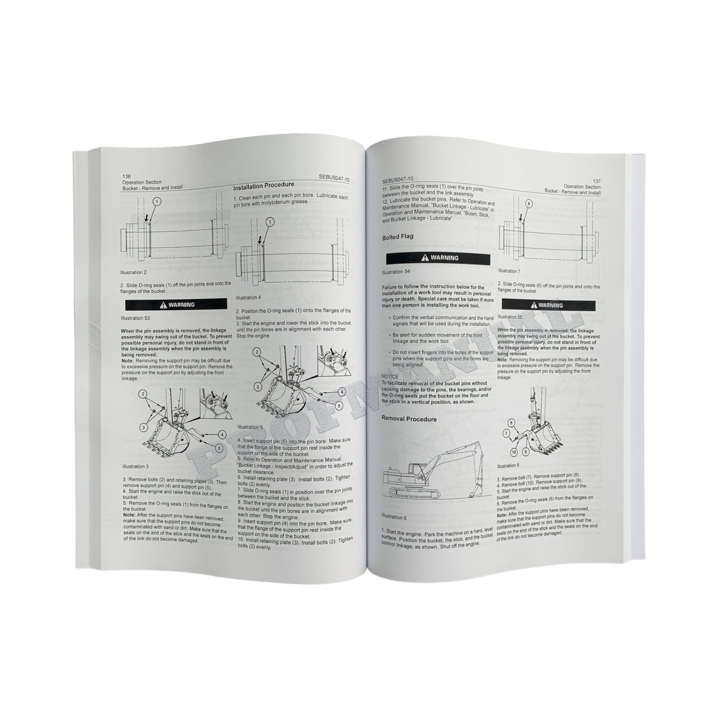 Wartungshandbuch für Baggerbetreiber Caterpillar 320D2