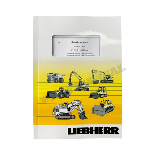 Manuel d'utilisation de la chargeuse sur chenilles Liebherr LR621-B