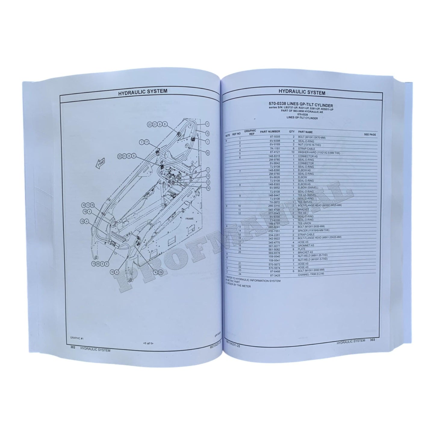 Catalogue de pièces détachées pour chargeuse compacte sur chenilles Caterpillar Cat 299D3 XE Manuel M0104291EN-US