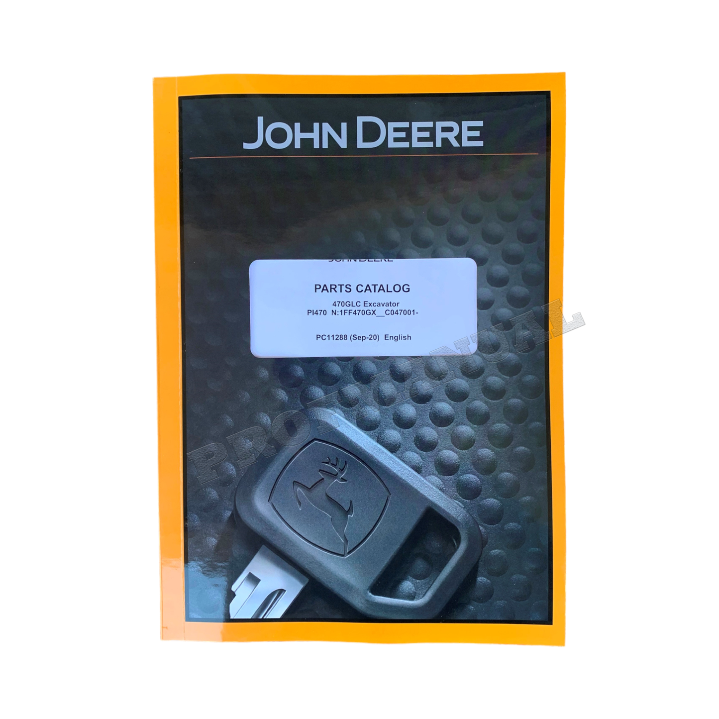 CATALOGUE DE PIÈCES DÉTACHÉES POUR EXCAVATRICE JOHN DEERE 470G + !BONUS!