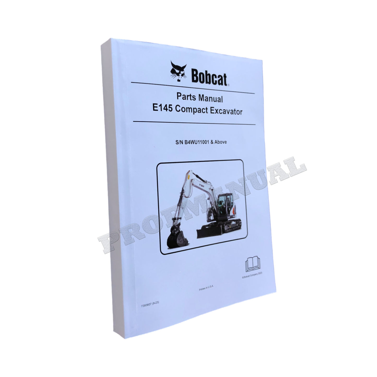 Bobcat E145 Bagger Teilekatalog Handbuch B4WU11001-