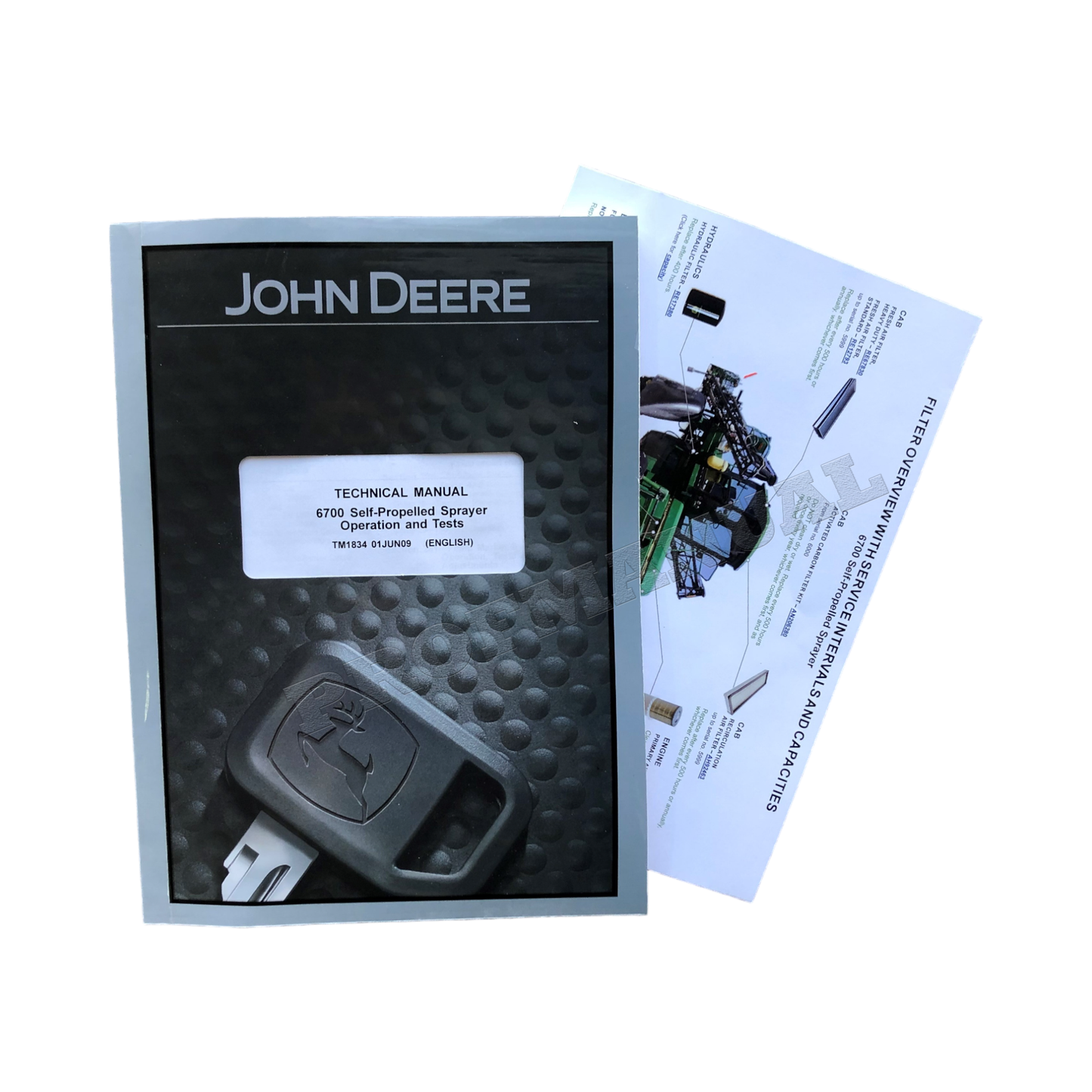 JOHN DEERE 6700 SPRAYER SERVICE MANUAL + !BONUS!