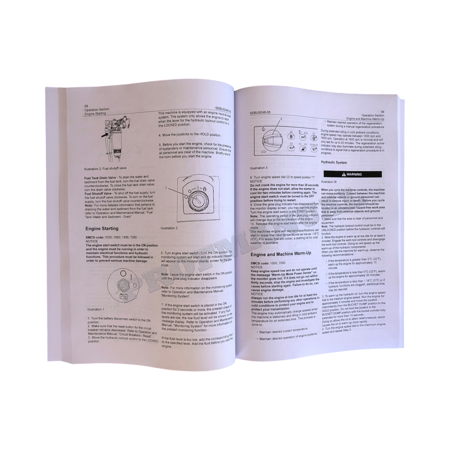 Caterpillar 538 LL 538 GF Forstmaschinenbediener Wartungshandbuch