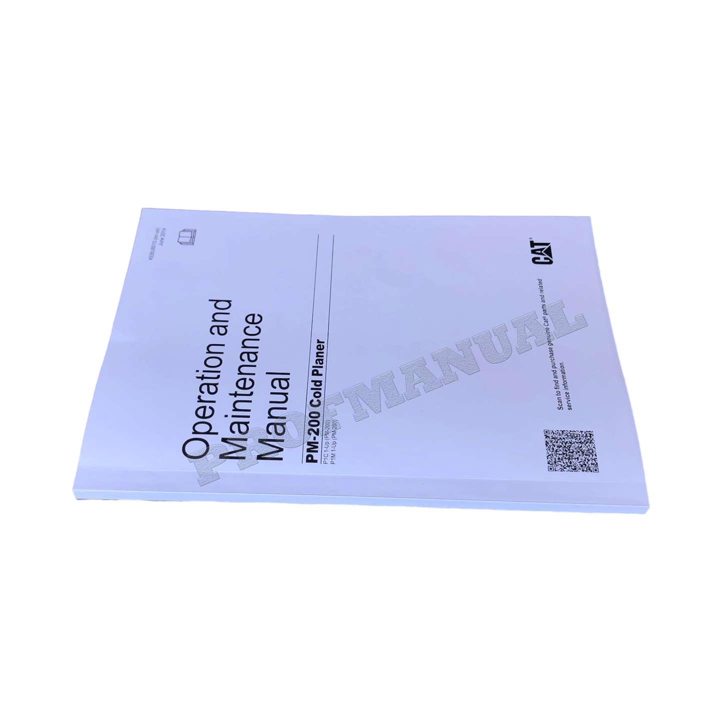 Caterpillar PM 200 Cold Planer Operators Maintenance Manual