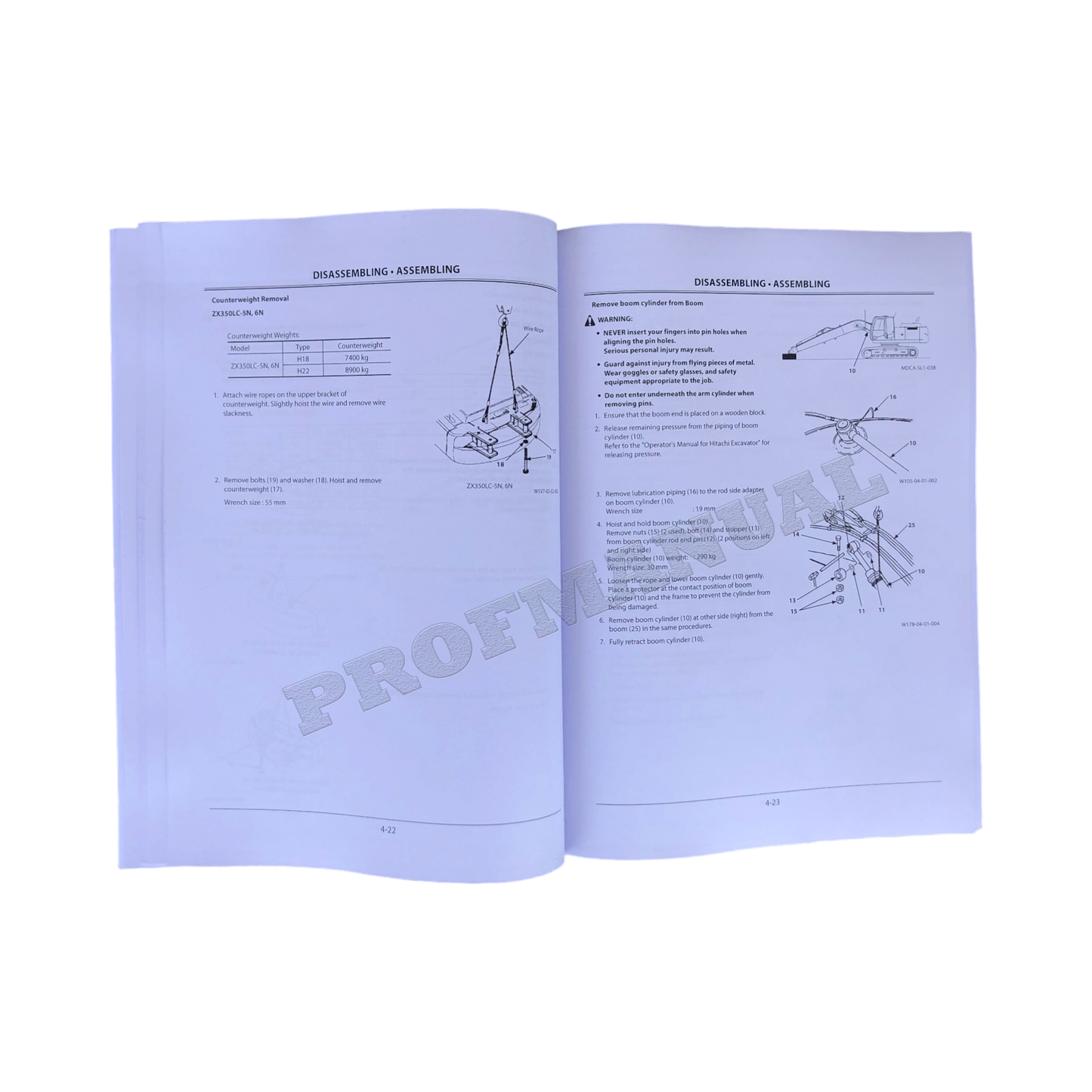 HITACHI ZAXIS ZX 210LC-5N SUPER LONG FRONT EXCAVATOR OPERATORS MANUAL