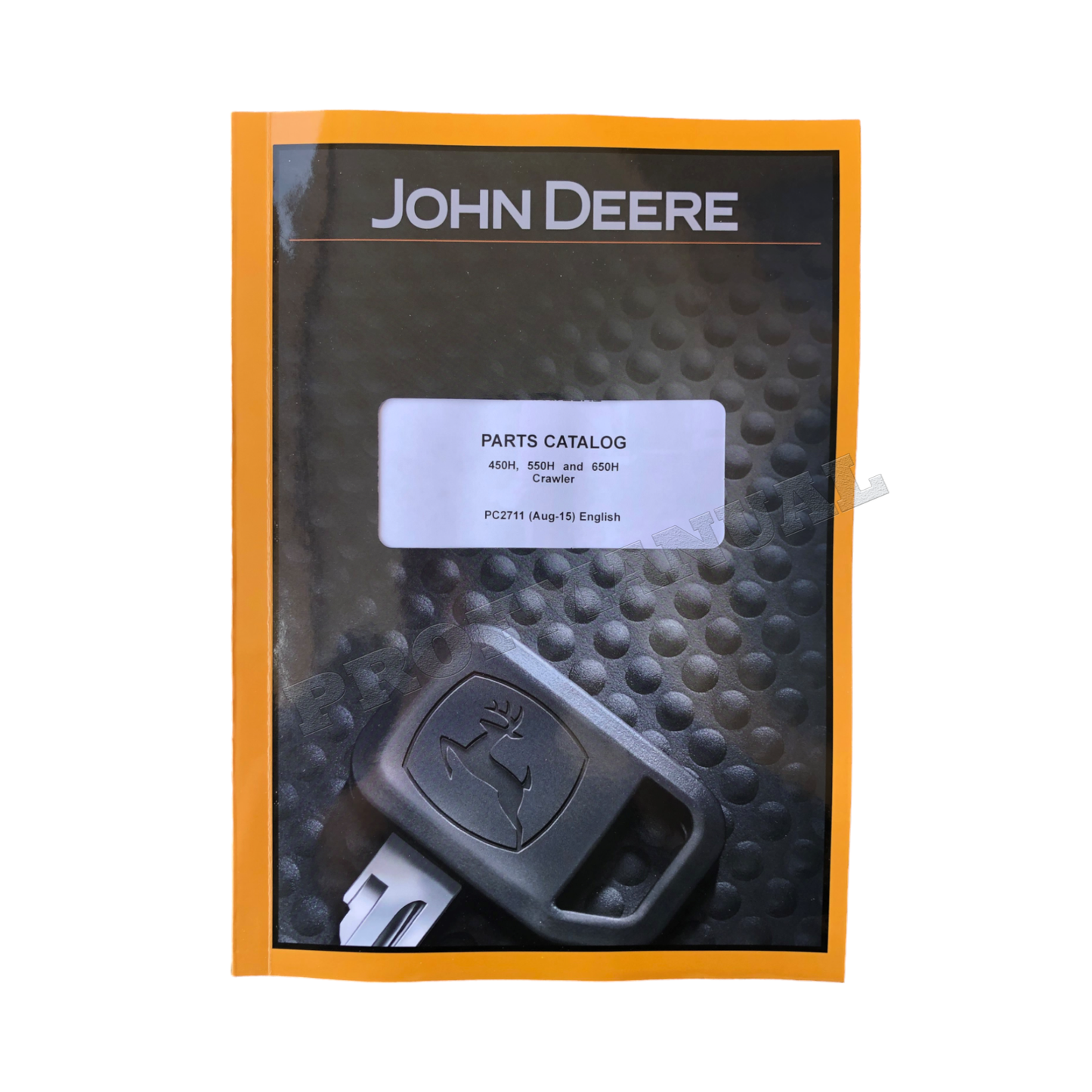 JOHN DEERE 450H 550H 650H CRAWLER DOZER PARTS CATALOG MANUAL