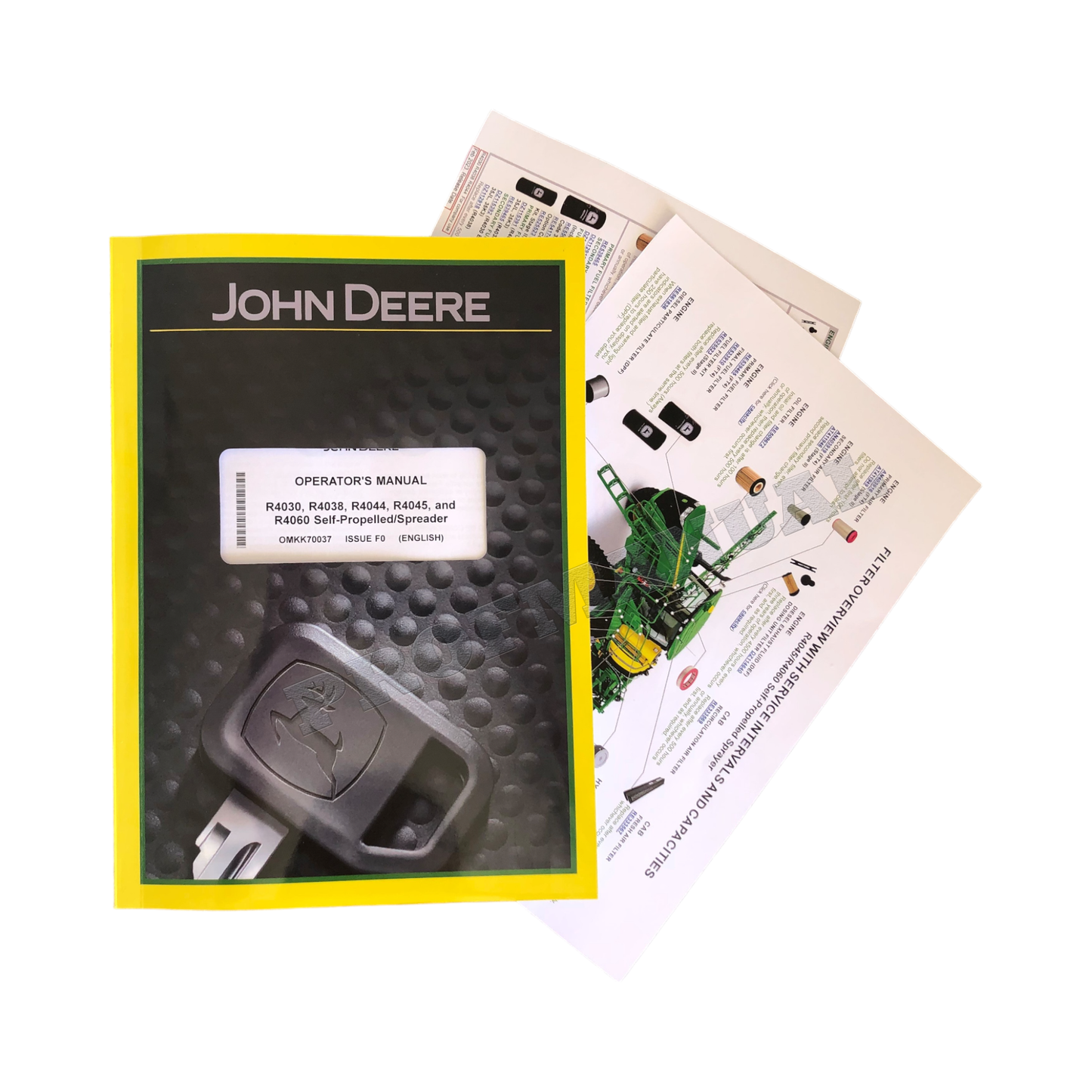 MANUEL D'UTILISATION DU PULVÉRISATEUR JOHN DEERE R4030 R4038 R4044 210001- + !BONUS!