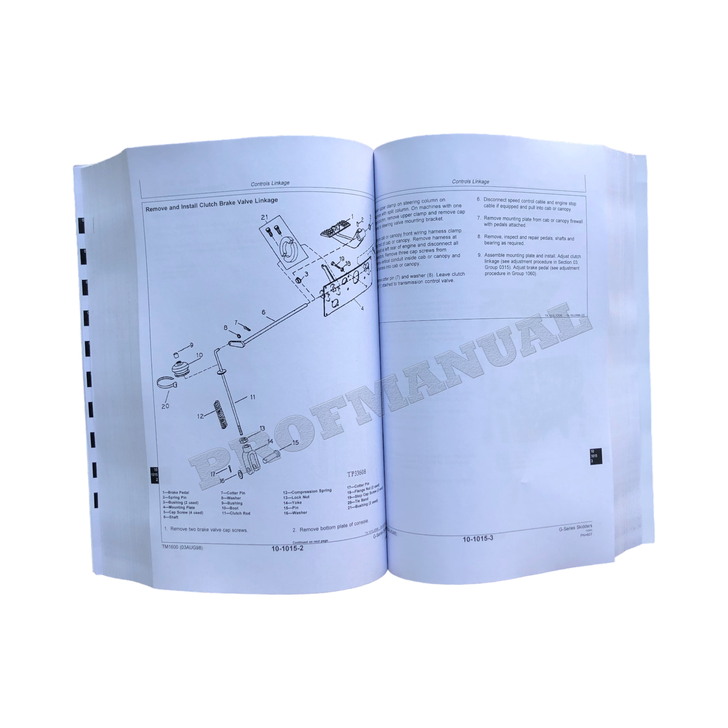 JOHN DEERE 540G 548G 640G 648G 740G 748G SKIDDER REPAIR SERVICE MANUAL  + !BONUS!