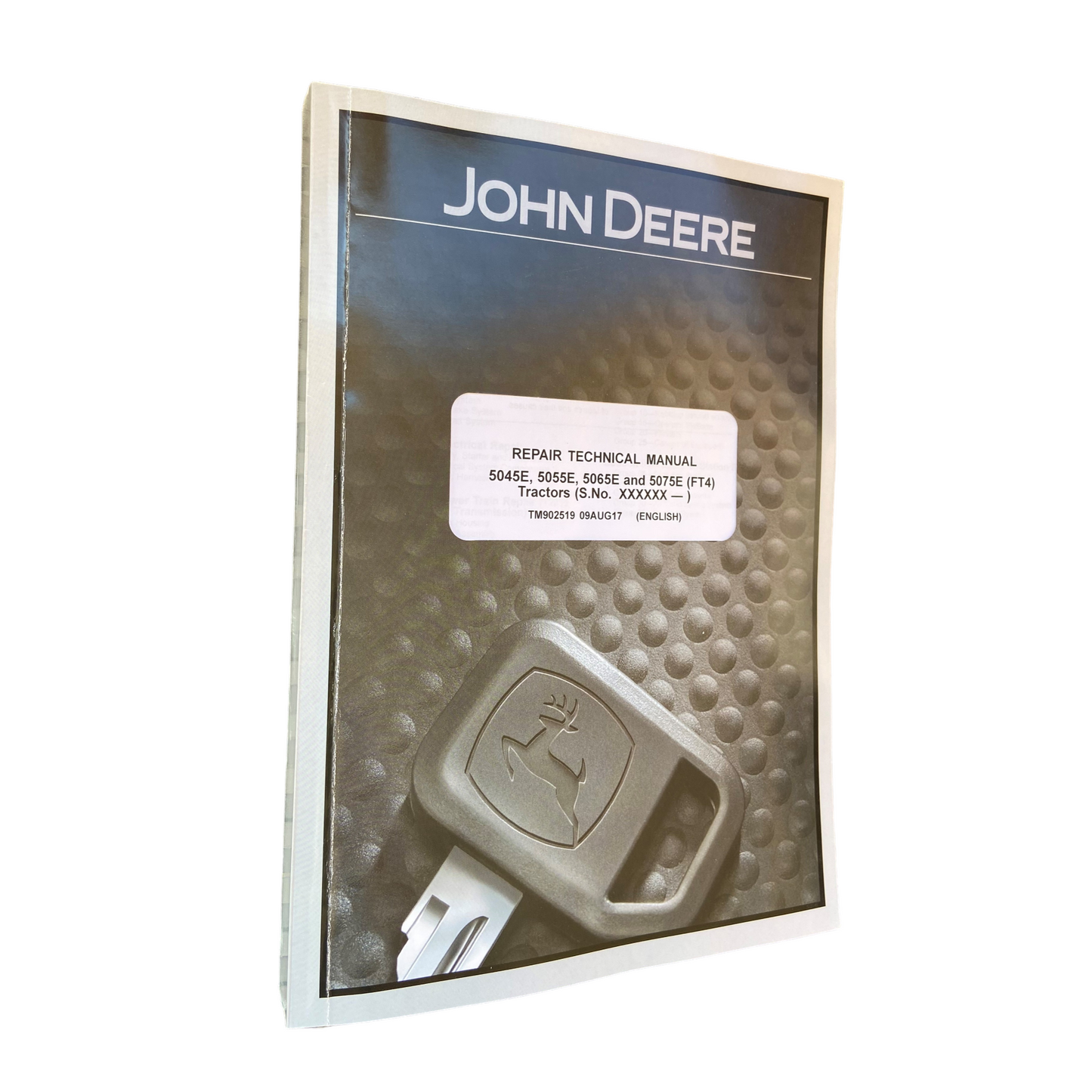 JOHN DEERE 5045E 5065E 5055E 5075E TRACTOR REPAIR SERVICE MANUAL + !BONUS!