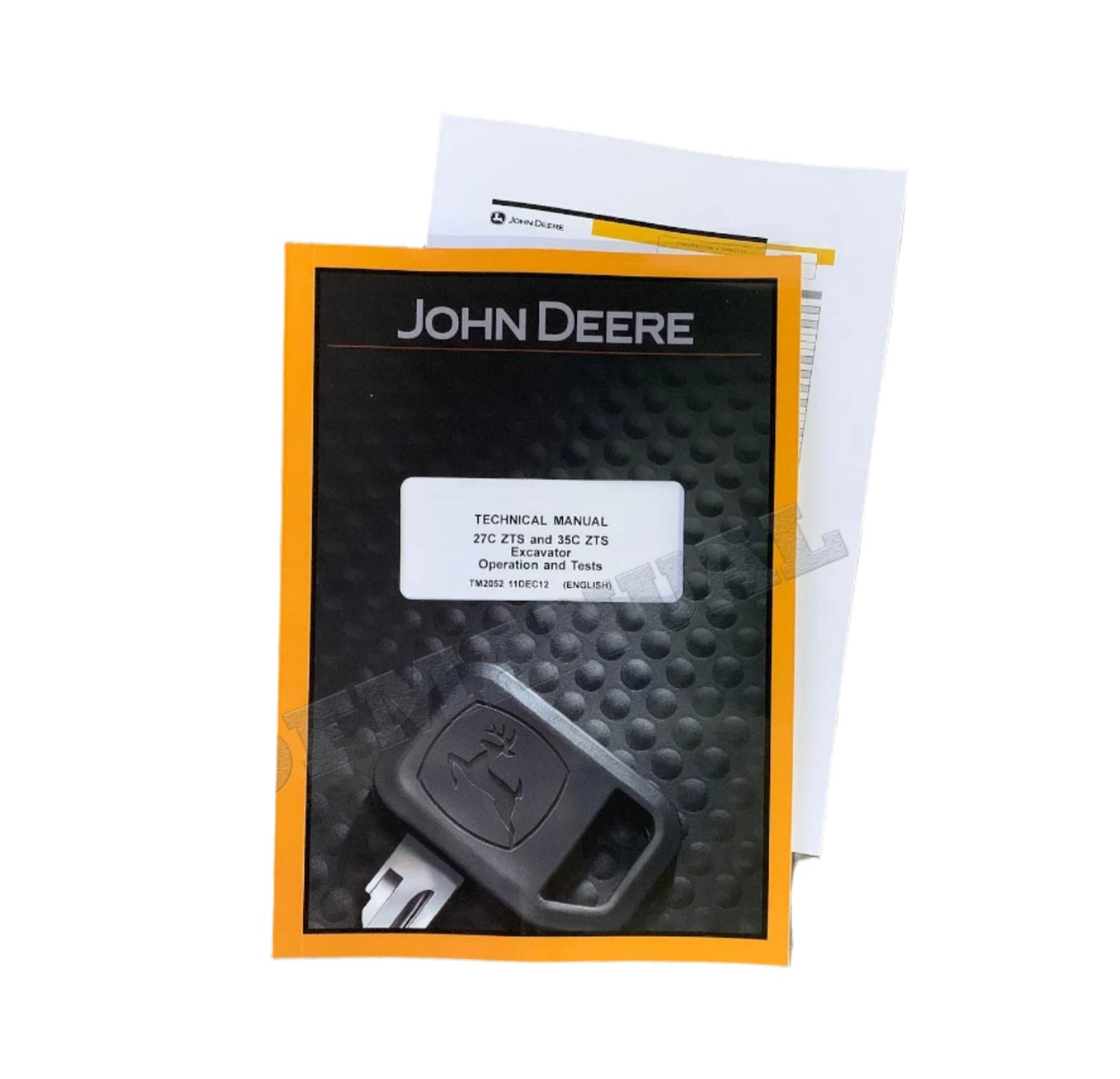 JOHN DEERE 27CZTS 35CZTS BAGGERBETRIEBSTEST SERVICEHANDBUCH