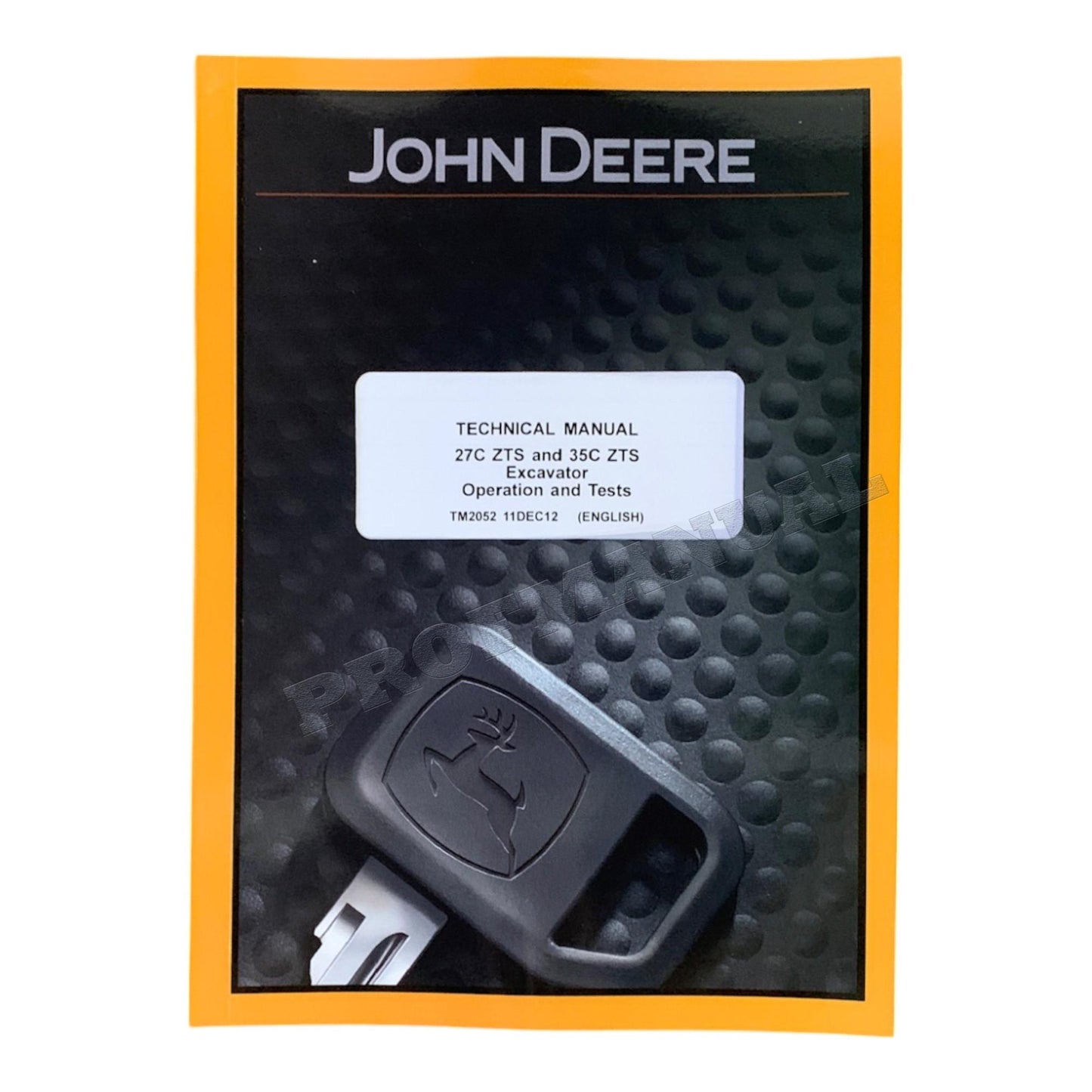 JOHN DEERE 27CZTS 35CZTS BAGGERBETRIEBSTEST SERVICEHANDBUCH