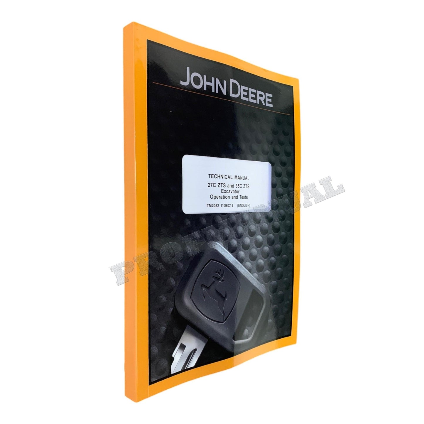 JOHN DEERE 27CZTS 35CZTS BAGGERBETRIEBSTEST SERVICEHANDBUCH