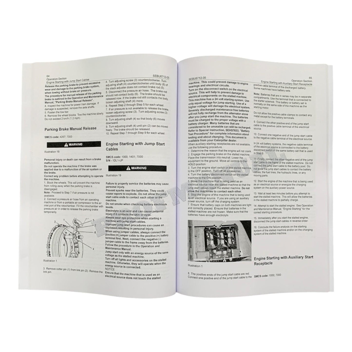 Caterpillar 627F Wheel Tractor Scraper Operators Maintenance Manual