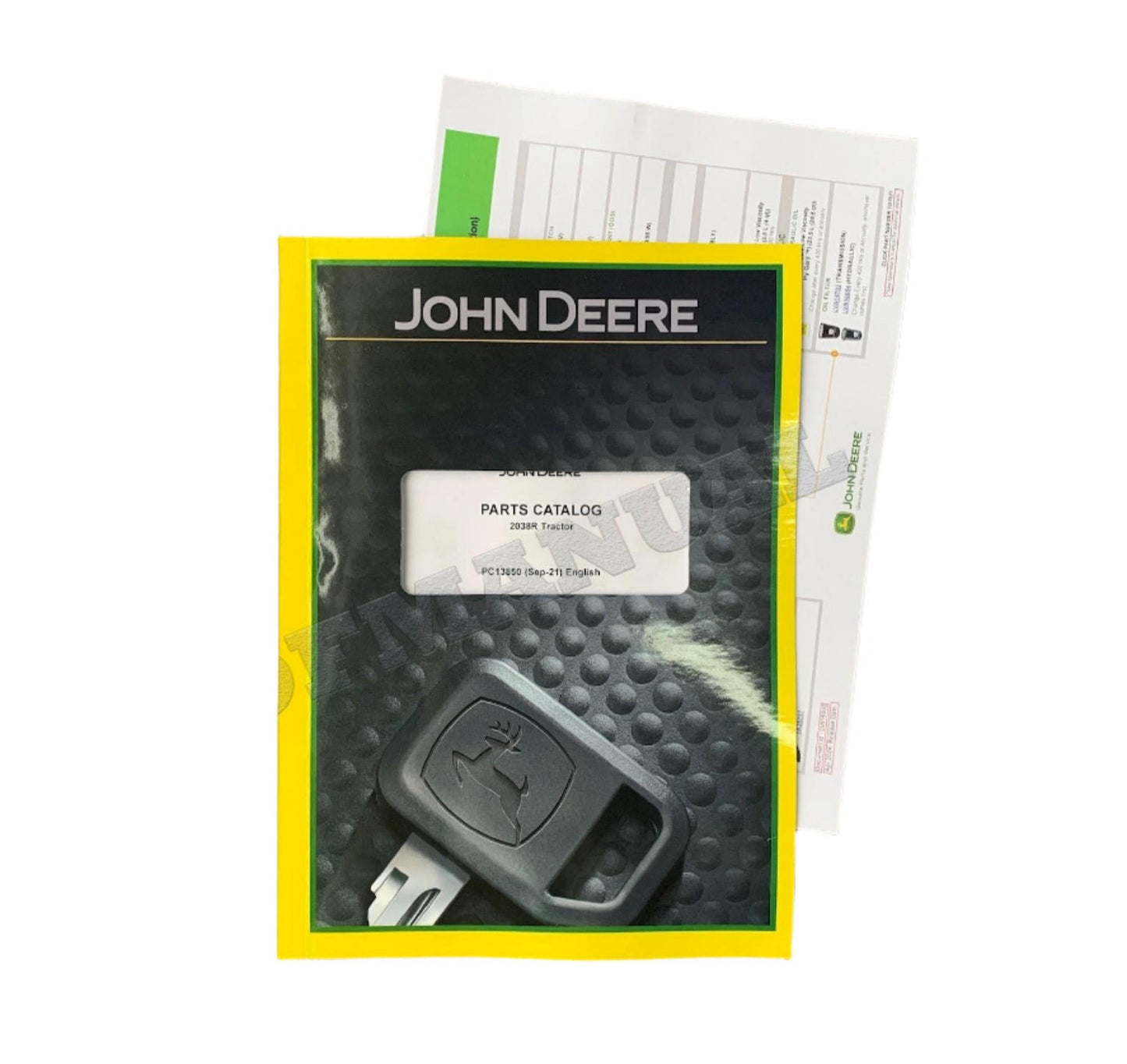 JOHN DEERE 2038R TRACTOR PARTS CATALOG MANUAL SN KL100001 +!BONUS!