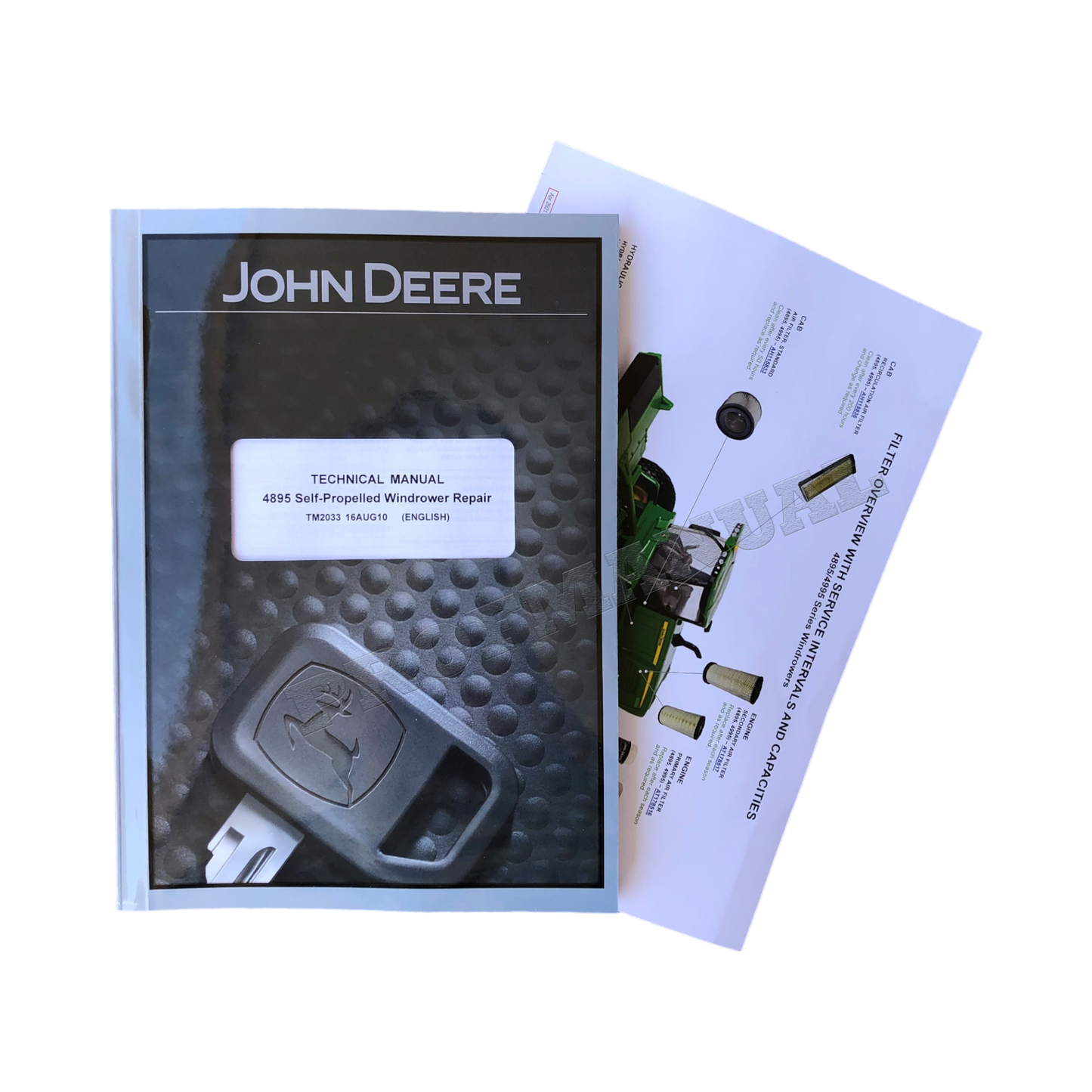 JOHN DEERE 4895 WINDROWER REPARATUR-SERVICEHANDBUCH + !BONUS!