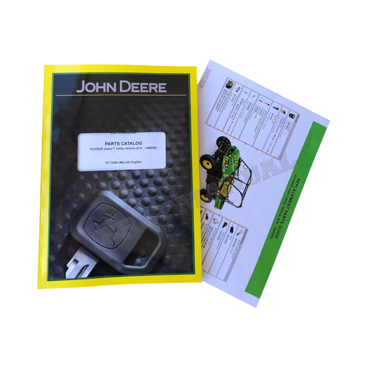 JOHN DEERE XUV560E GATOR – ERSATZTEILKATALOG-HANDBUCH FÜR NUTZFAHRZEUGE + !BONUS!