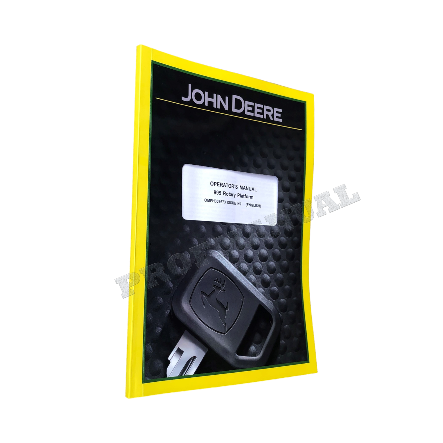 JOHN DEERE 995 ROTARY PLATFORM 5 METER OPERATORS MANUAL ser 350001-