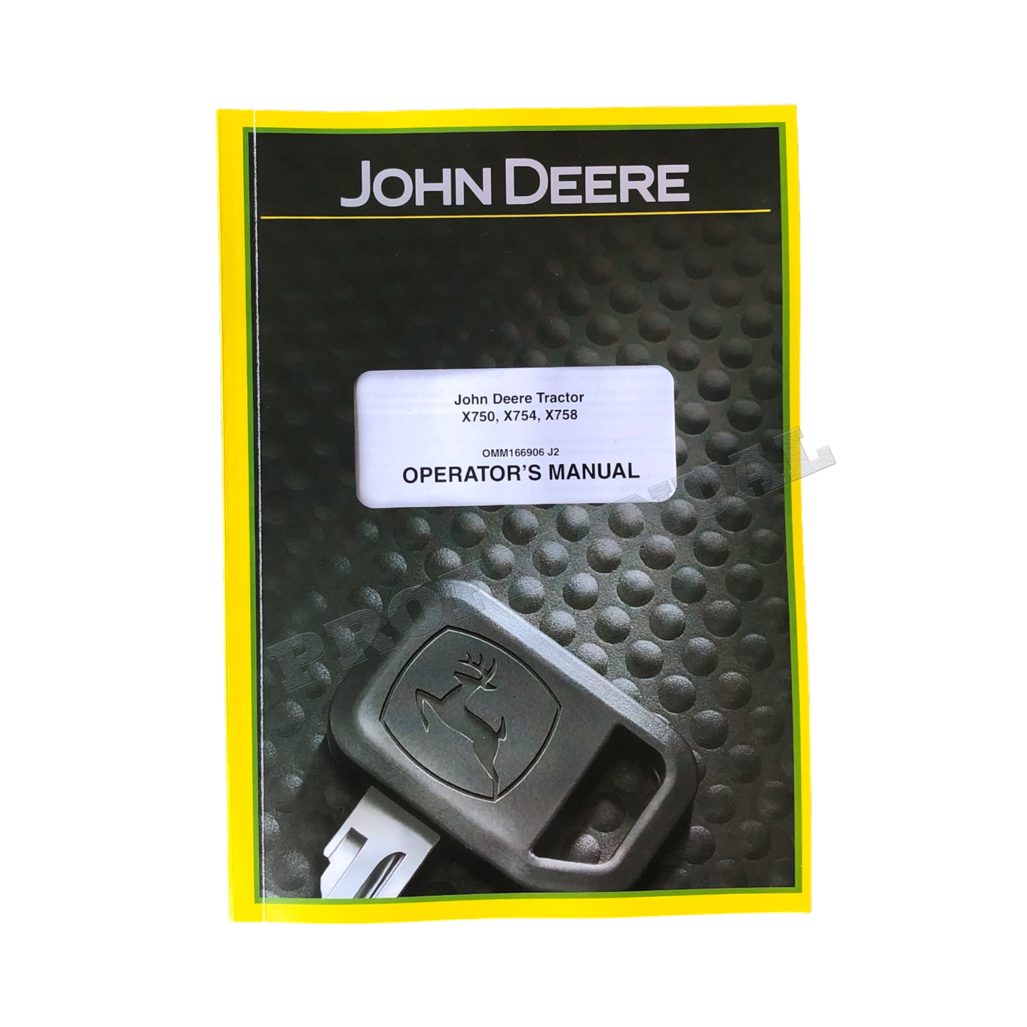 JOHN DEERE X750 X754 X758 TRACTOR OPERATORS MANUAL SER 010001 - 020000 + !BONUS