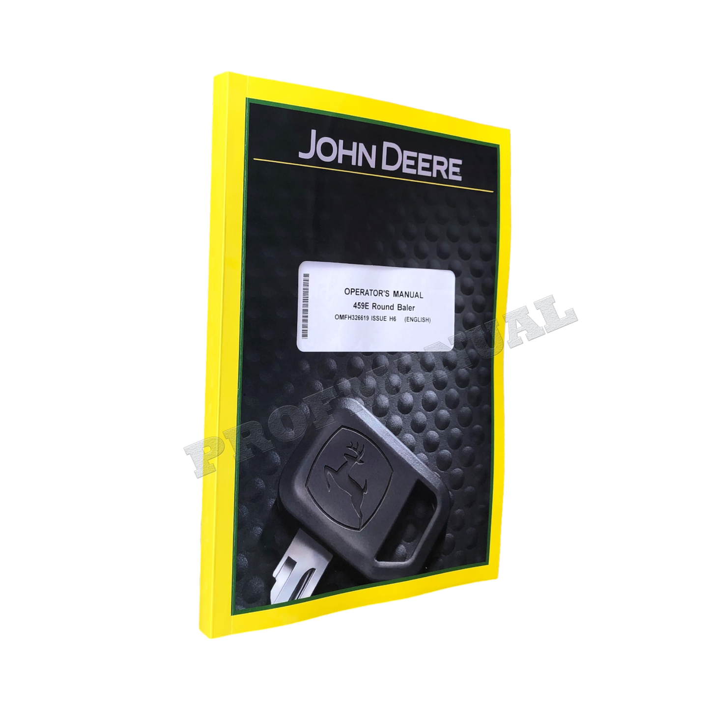 JOHN DEERE 459E BALER OPERATORS MANUAL