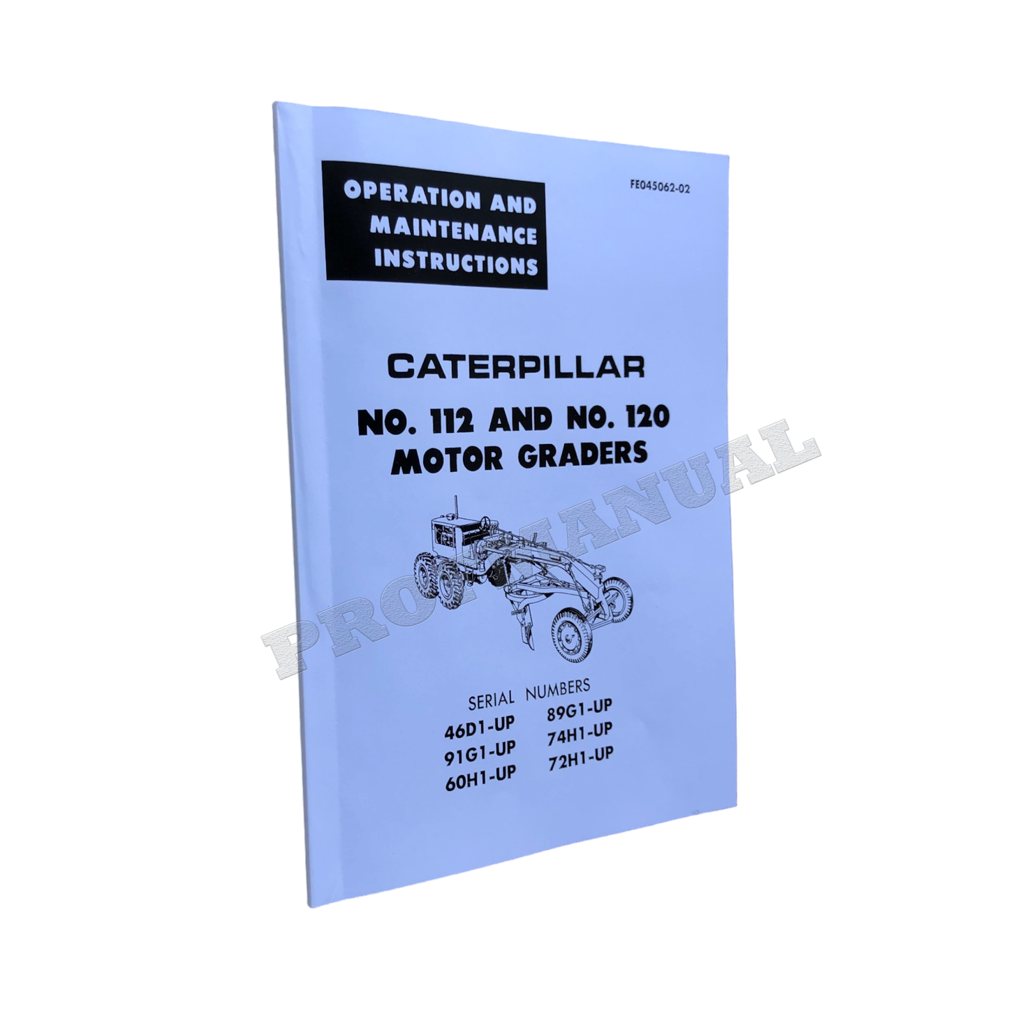 Wartungshandbuch für Caterpillar 112 120 Motorgrader