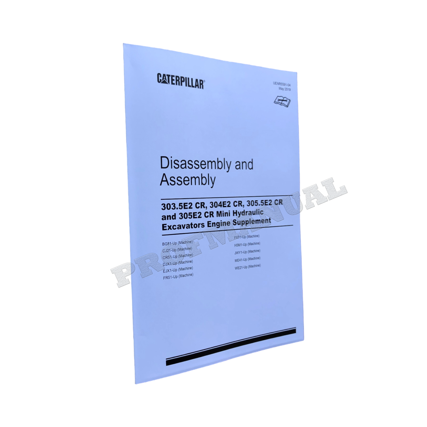 Caterpillar 303.5E2 CR 304E2 CR Excavator Engine Suppl Service Manual DisasAssem